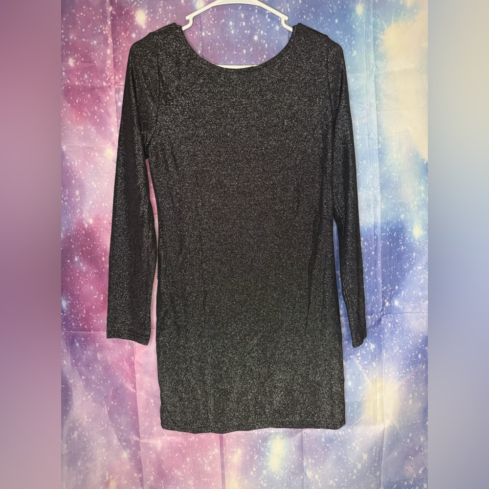 New without tags cupshe black shimmer dress 🛍